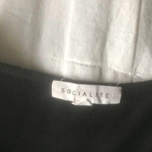 Black long sleeve dress